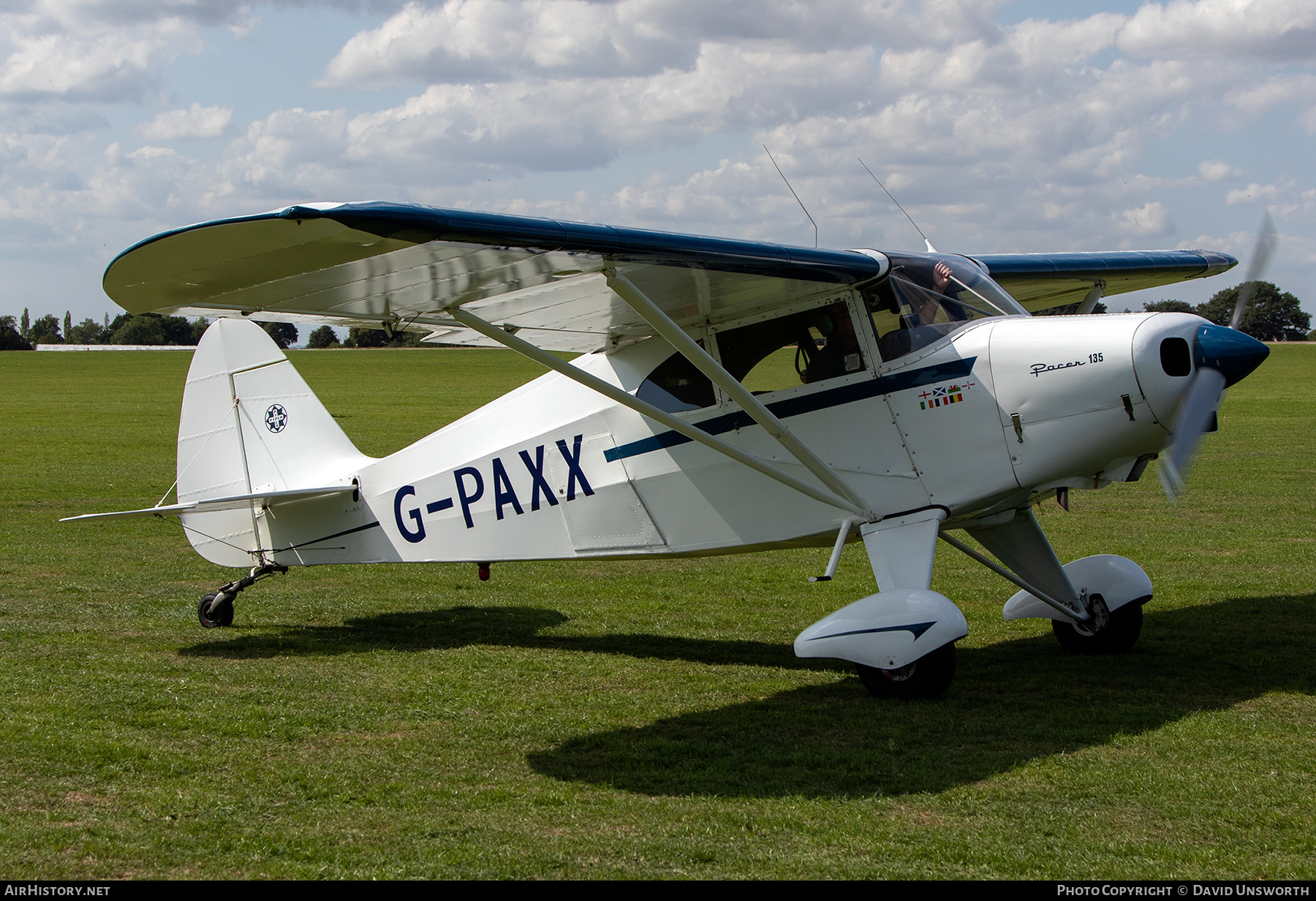 Aircraft Photo of G-PAXX | Piper PA-20-135 Pacer | AirHistory.net #310486