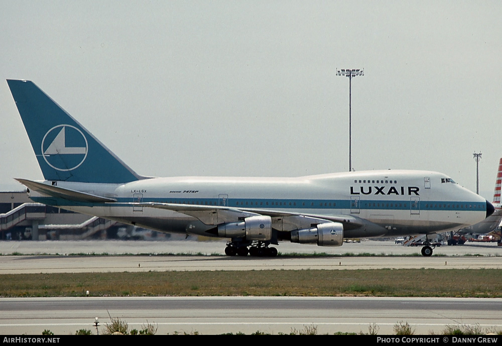 Aircraft Photo of LX-LGX | Boeing 747SP-44 | Luxair | AirHistory.net #310513