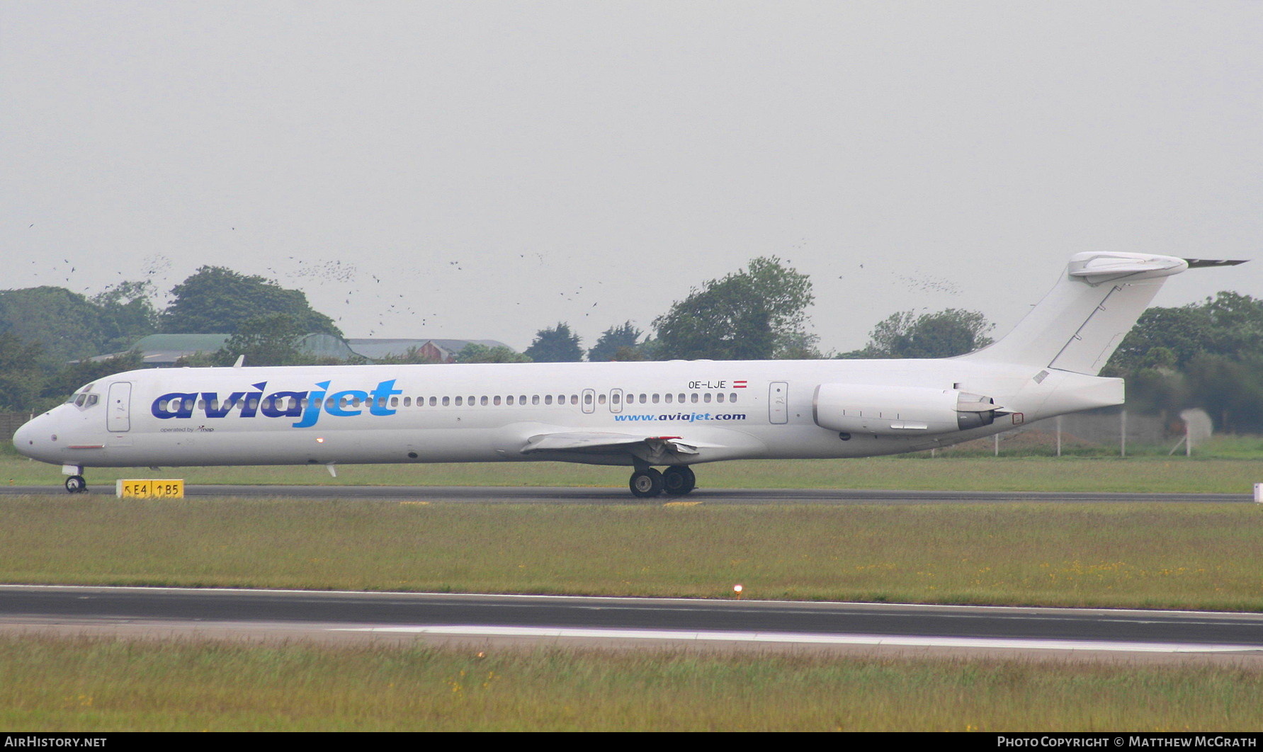 Aircraft Photo of OE-LJE | McDonnell Douglas MD-83 (DC-9-83) | Aviajet | AirHistory.net #310517