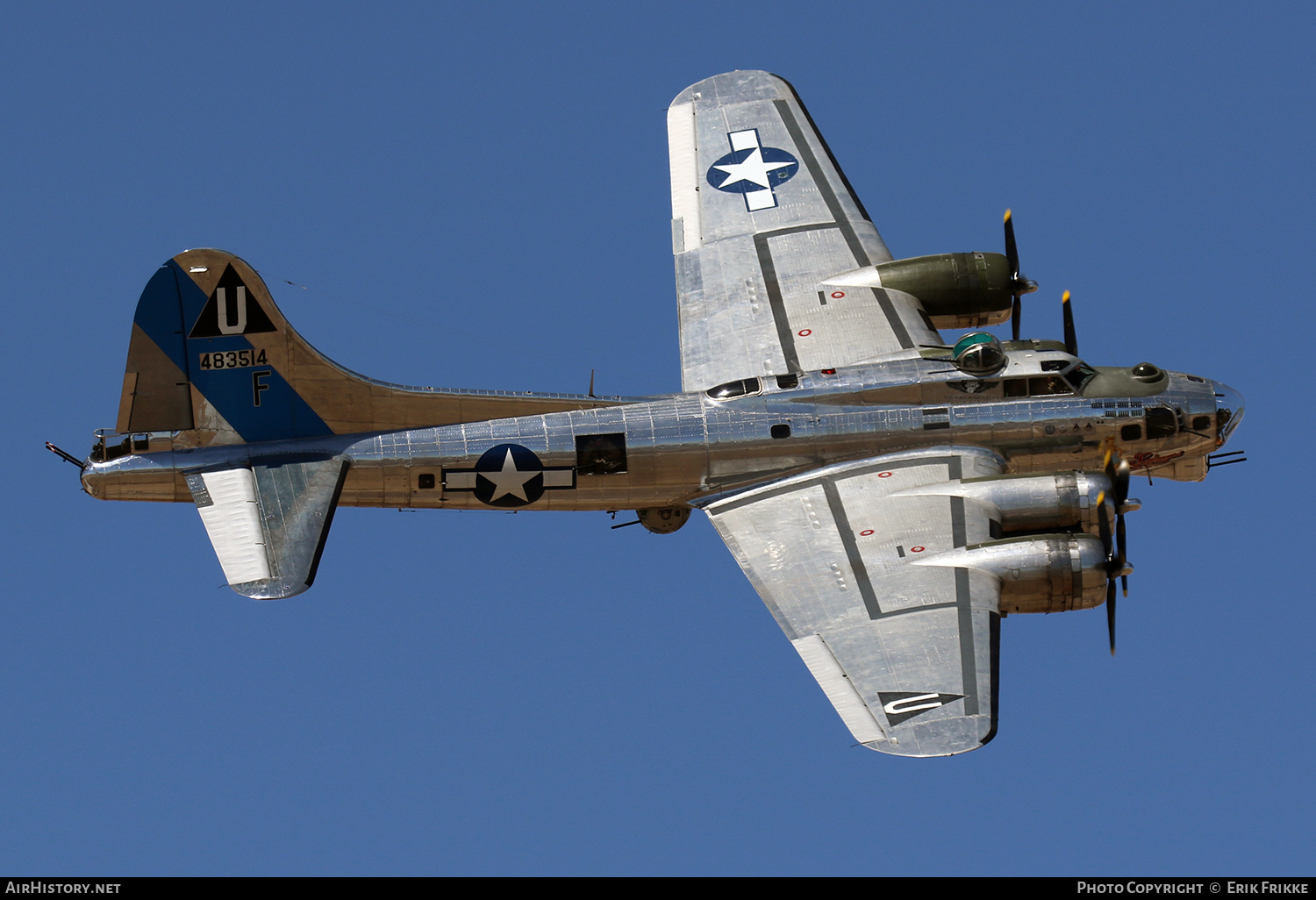 Aircraft Photo of N9323Z / 483514 | Boeing B-17G Flying Fortress | USA - Air Force | AirHistory.net #310522