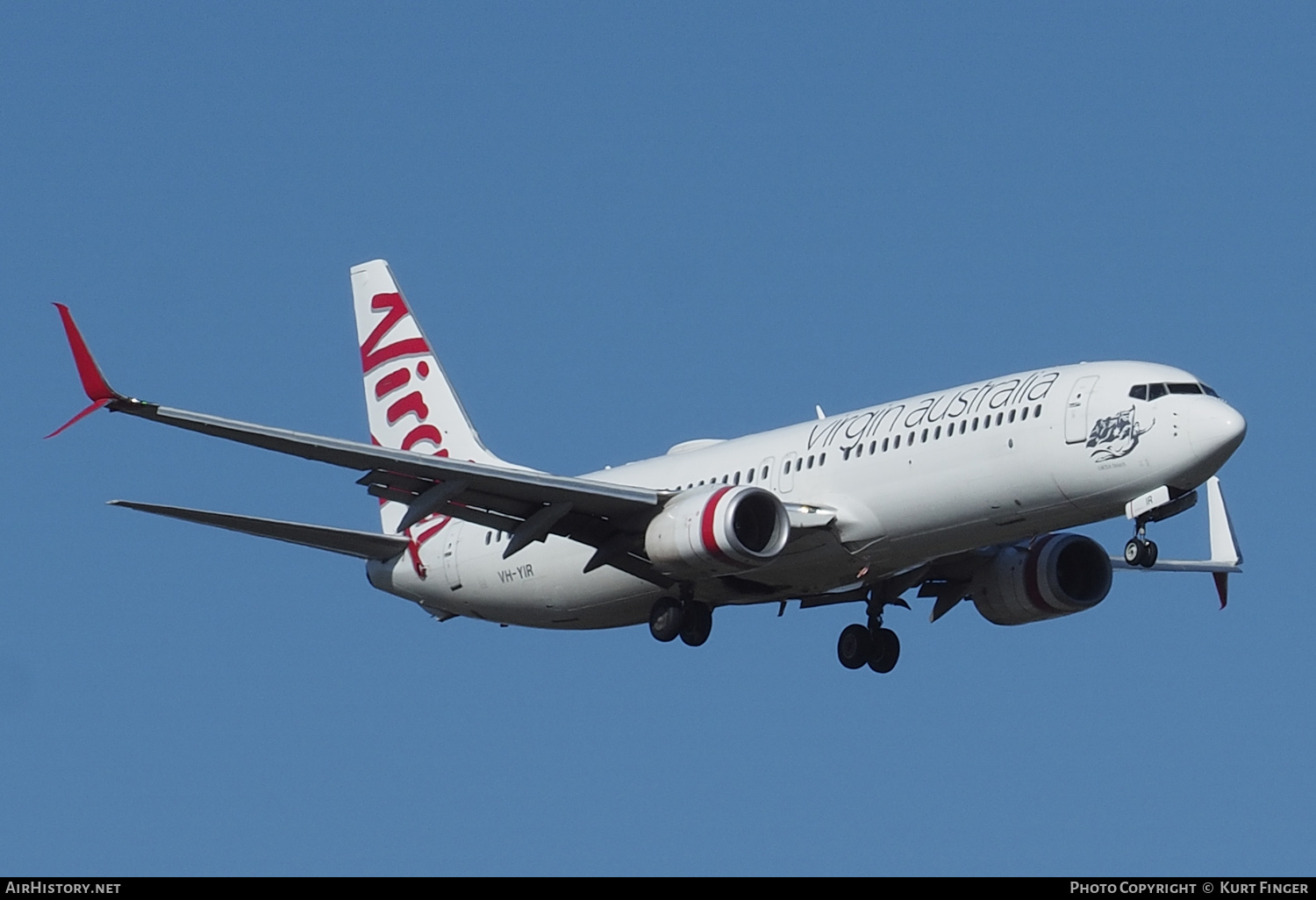 Aircraft Photo of VH-YIR | Boeing 737-8FE | Virgin Australia Airlines | AirHistory.net #310530