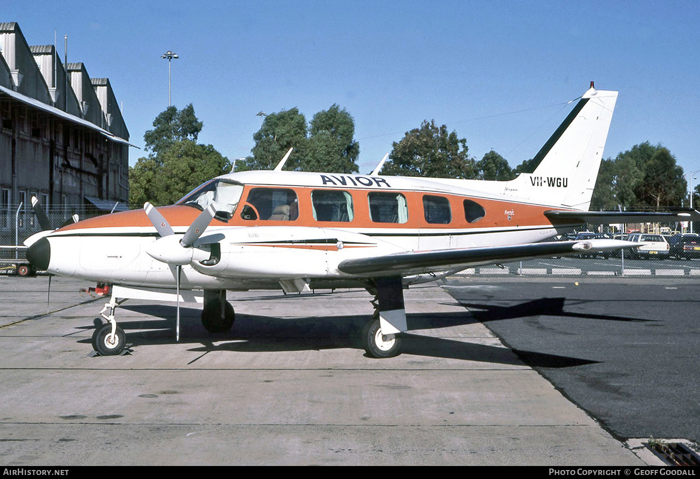 Aircraft Photo of VH-WGU | Piper PA-31-310 Navajo | Avior Airlines | AirHistory.net #310532