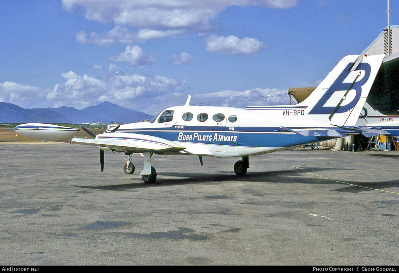 Aircraft Photo of VH-BPD | Cessna 402B Utililiner | Bush Pilots Airways - BPA | AirHistory.net #310535