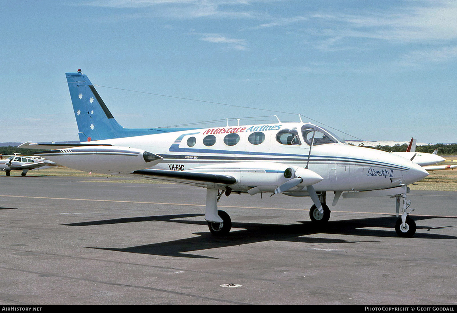 Aircraft Photo of VH-FAC | Cessna 340 | Midstate Airlines | AirHistory.net #310541