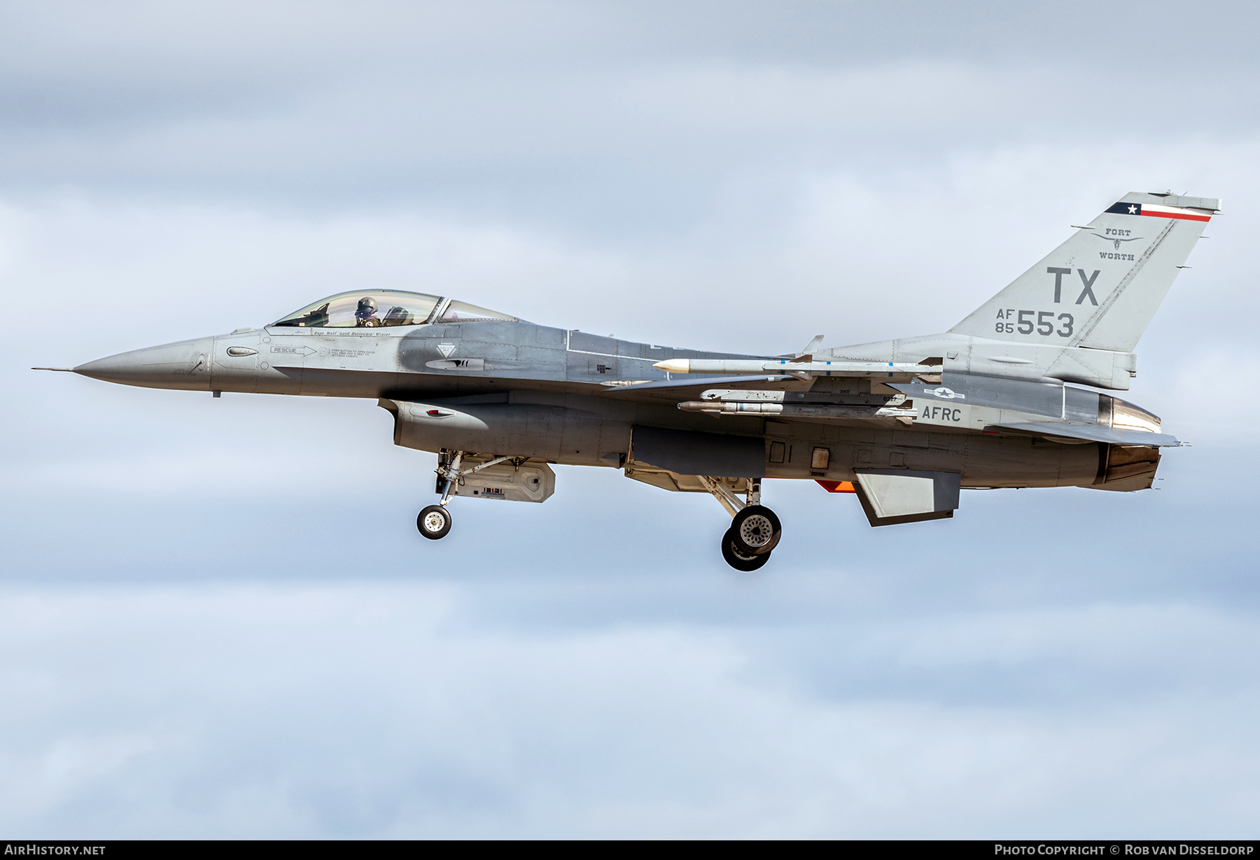 Aircraft Photo of 85-1553 / AF85-553 | General Dynamics F-16C Fighting Falcon | USA - Air Force | AirHistory.net #310547