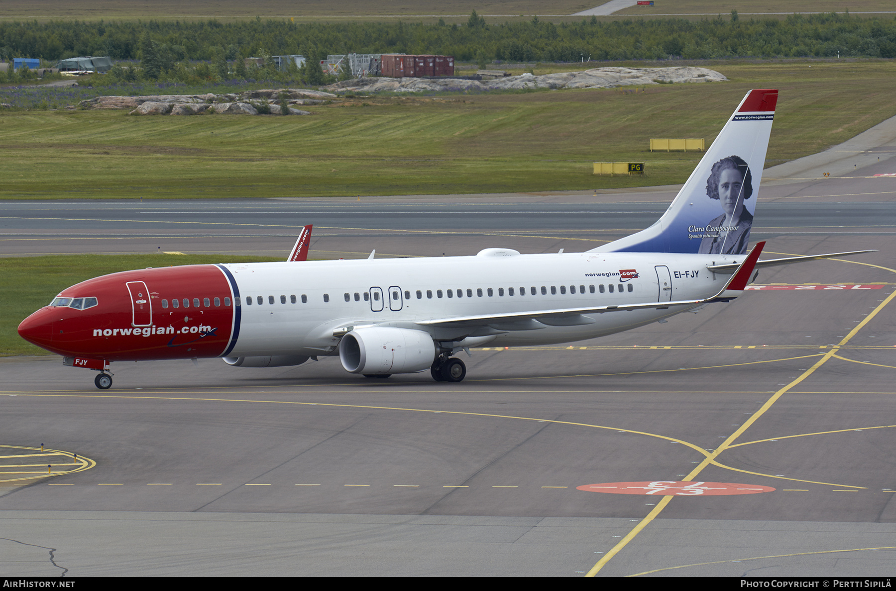 Aircraft Photo of EI-FJY | Boeing 737-8JP | Norwegian | AirHistory.net #310553