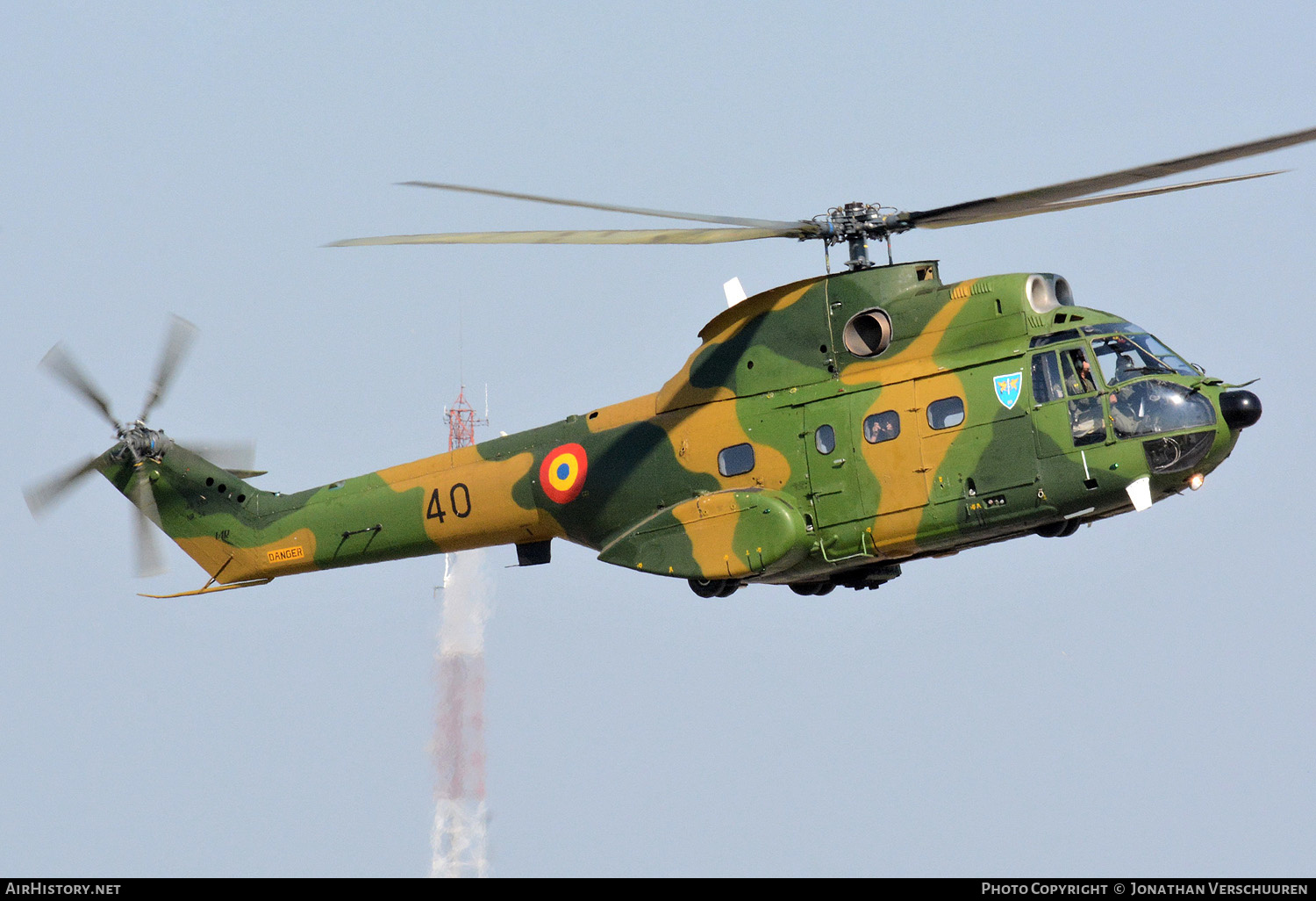 Aircraft Photo of 40 | Aerospatiale IAR-330M Puma | Romania - Air Force | AirHistory.net #310556