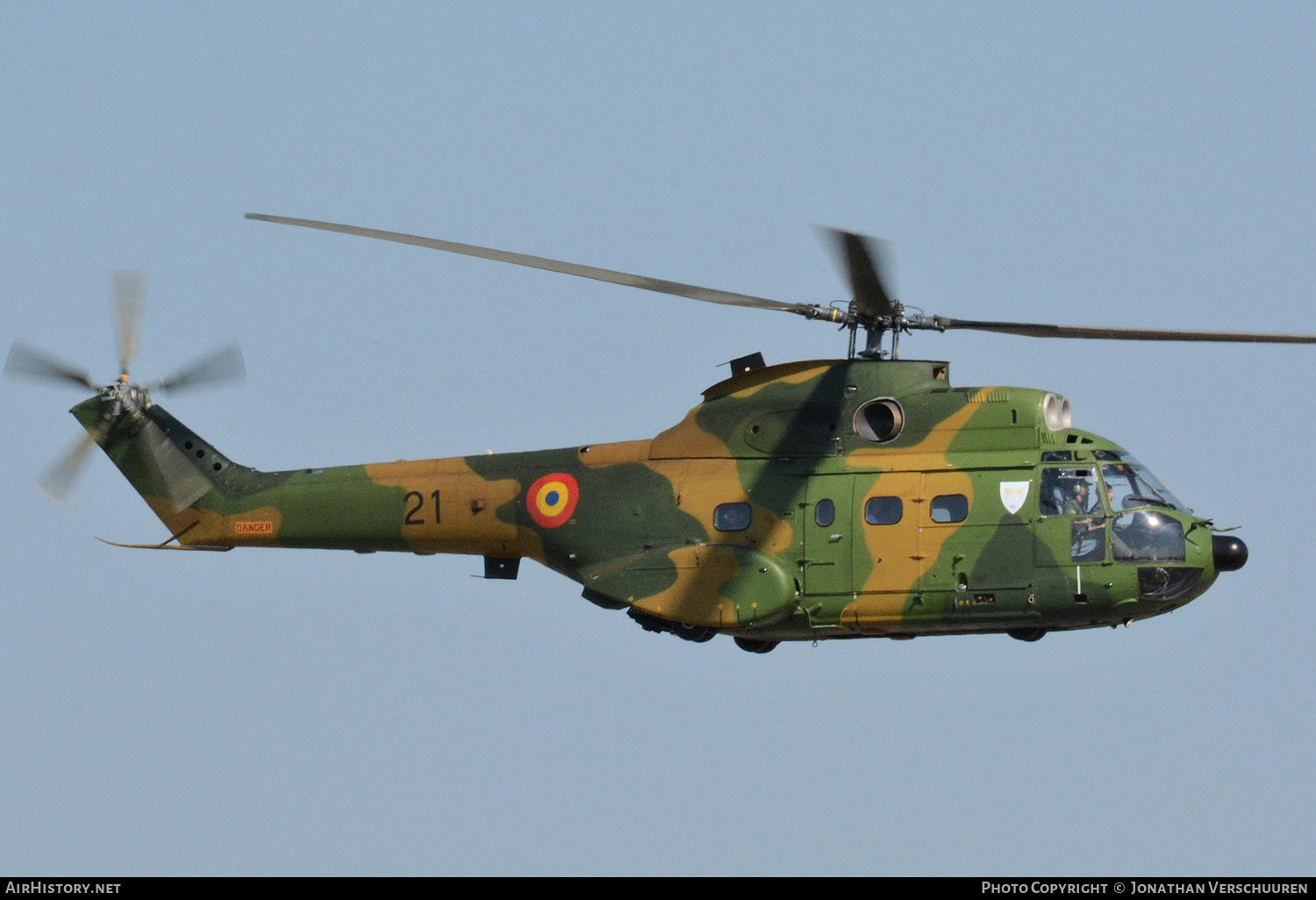 Aircraft Photo of 21 | Aerospatiale IAR-330M Puma | Romania - Air Force | AirHistory.net #310561