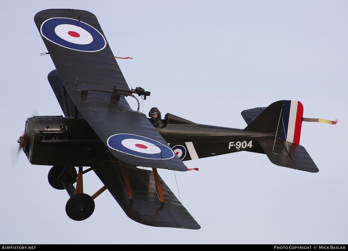 Aircraft Photo of G-EBIA / F904 | Royal Aircraft Factory SE-5A | UK - Air Force | AirHistory.net #310566
