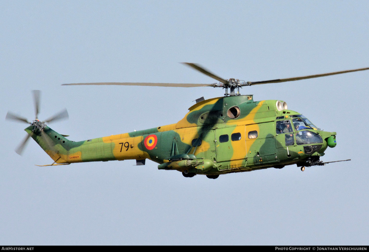 Aircraft Photo of 79 | Aerospatiale IAR-330L/SOCAT Puma | Romania - Air Force | AirHistory.net #310571