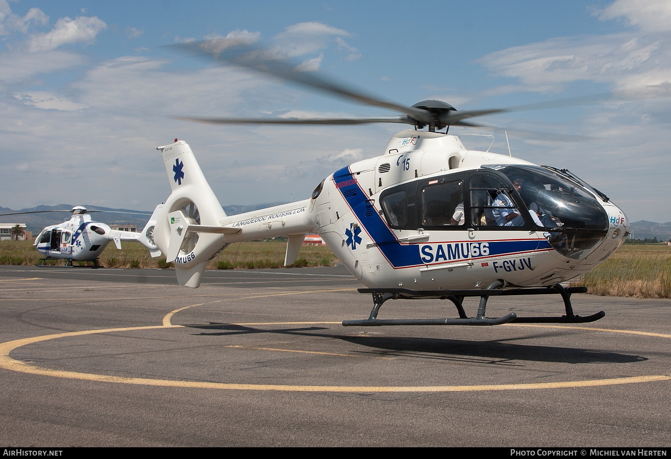 Aircraft Photo of F-GYJV | Eurocopter EC-135T-1 | SAMU - Service d'Aide Médicale Urgente | AirHistory.net #310573