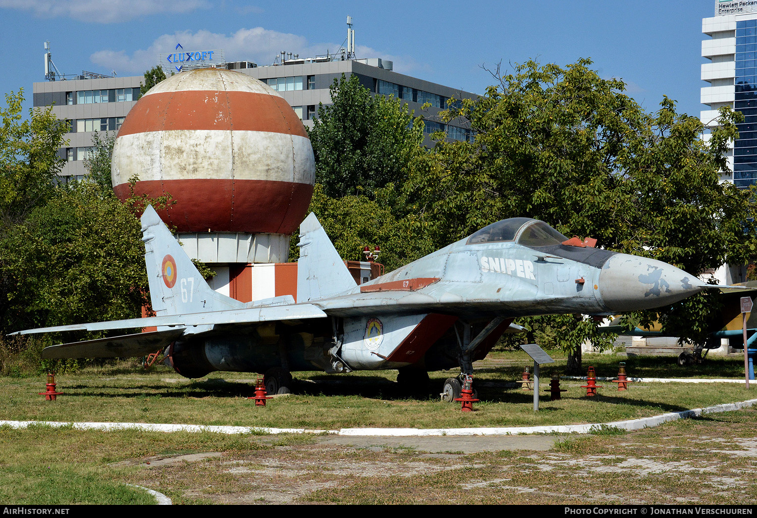 Aircraft Photo of 67 | Mikoyan-Gurevich MiG-29A (9-12A) | Romania - Air Force | AirHistory.net #310584