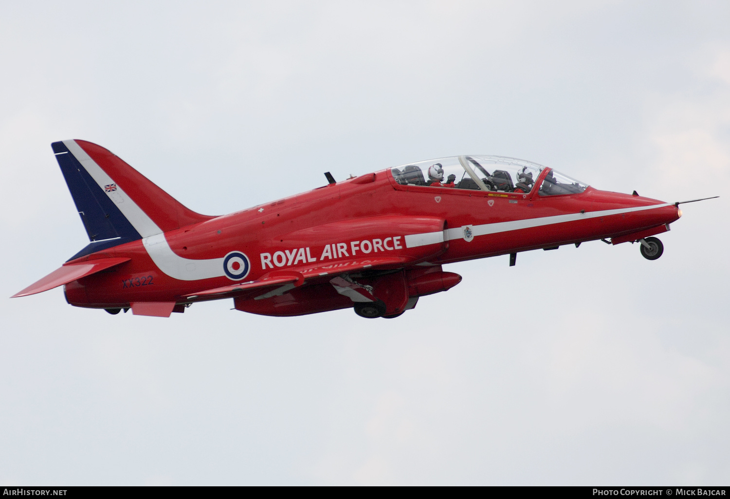 Aircraft Photo of XX322 | British Aerospace Hawk T1A | UK - Air Force | AirHistory.net #310585