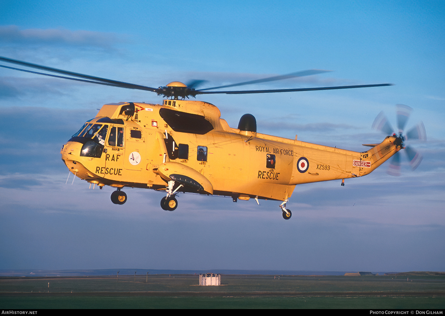 Aircraft Photo of XZ593 | Westland WS-61 Sea King HAR3 | UK - Air Force | AirHistory.net #310614