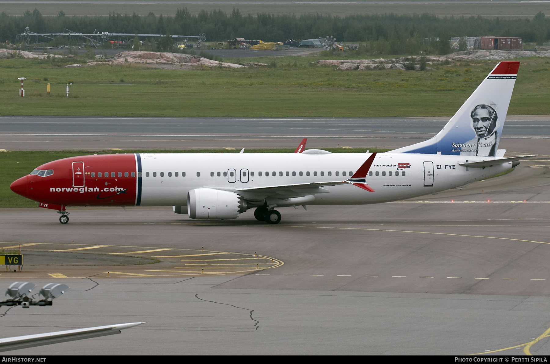 Aircraft Photo of EI-FYE | Boeing 737-8 Max 8 | Norwegian | AirHistory.net #310616
