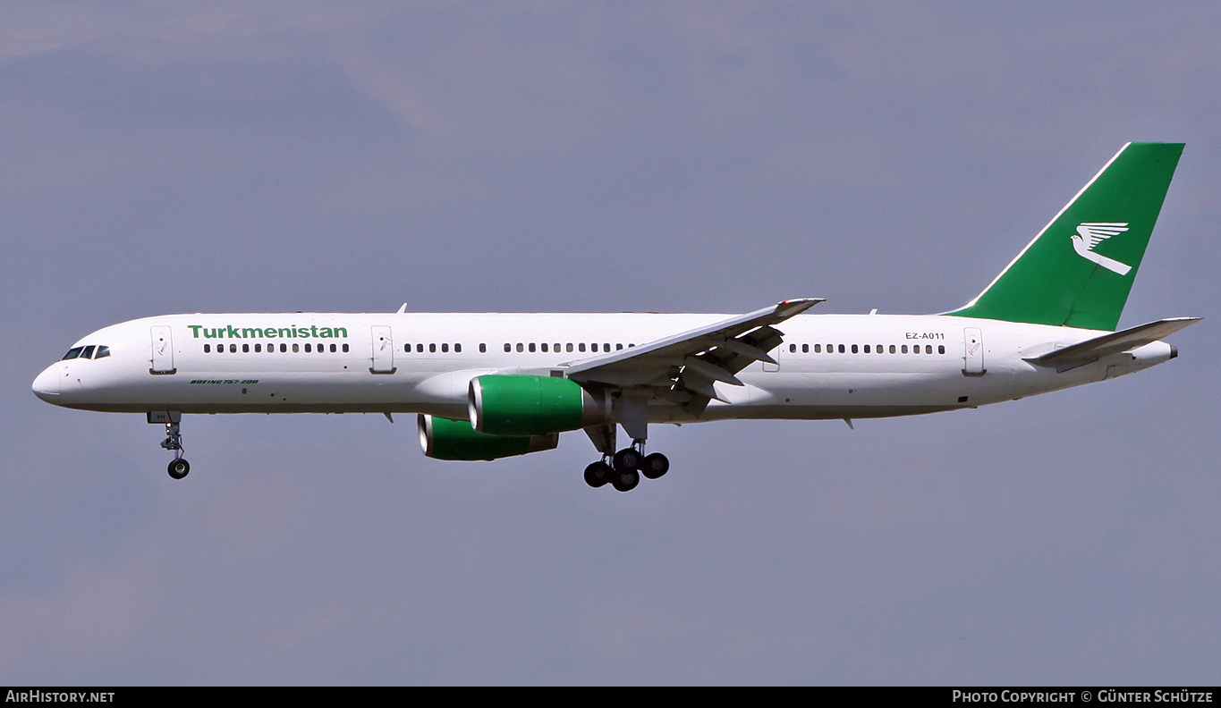 Aircraft Photo of EZ-A011 | Boeing 757-22K | Turkmenistan Airlines | AirHistory.net #310626