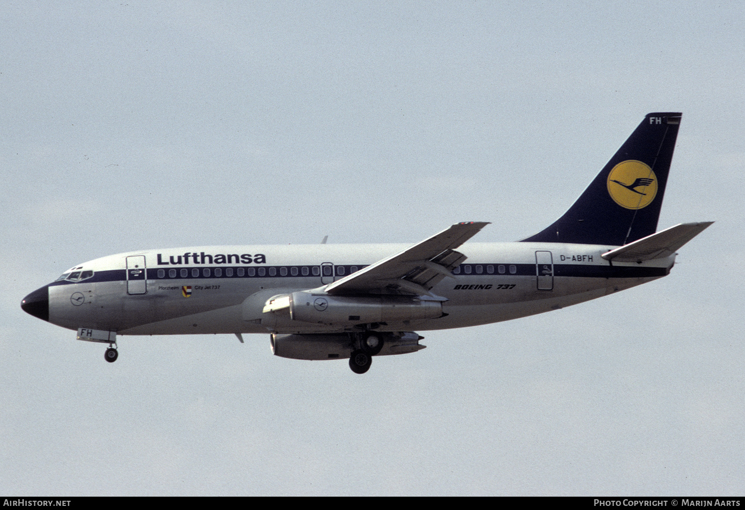 Aircraft Photo of D-ABFH | Boeing 737-230/Adv | Lufthansa | AirHistory.net #310637