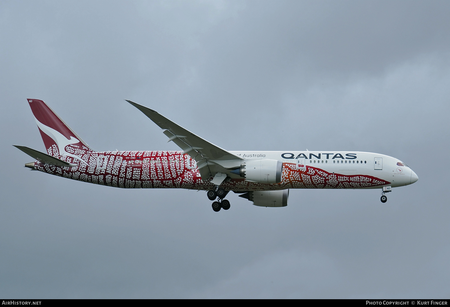 Aircraft Photo of VH-ZND | Boeing 787-9 Dreamliner | Qantas | AirHistory.net #310638