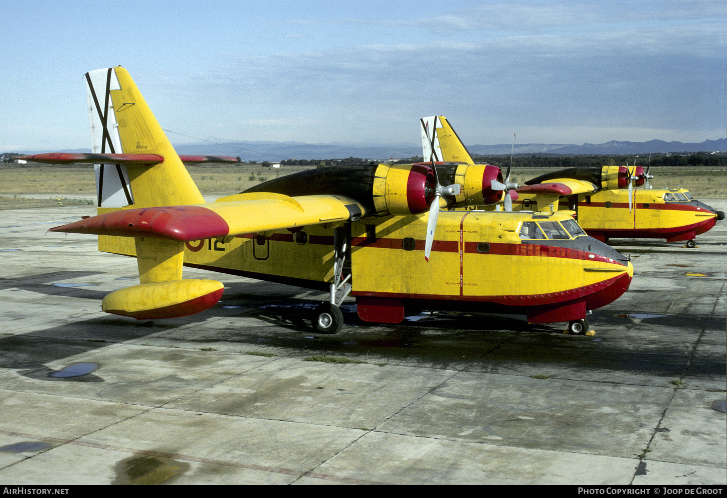 Aircraft Photo of UD13-12 | Canadair CL-215-III (CL-215-1A10) | Spain - Air Force | AirHistory.net #310645