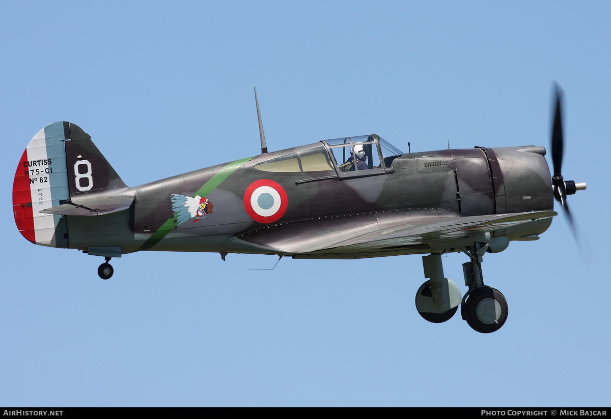 Aircraft Photo of G-CCVH / 82 | Curtiss Hawk 75A-1 | France - Air Force | AirHistory.net #310656