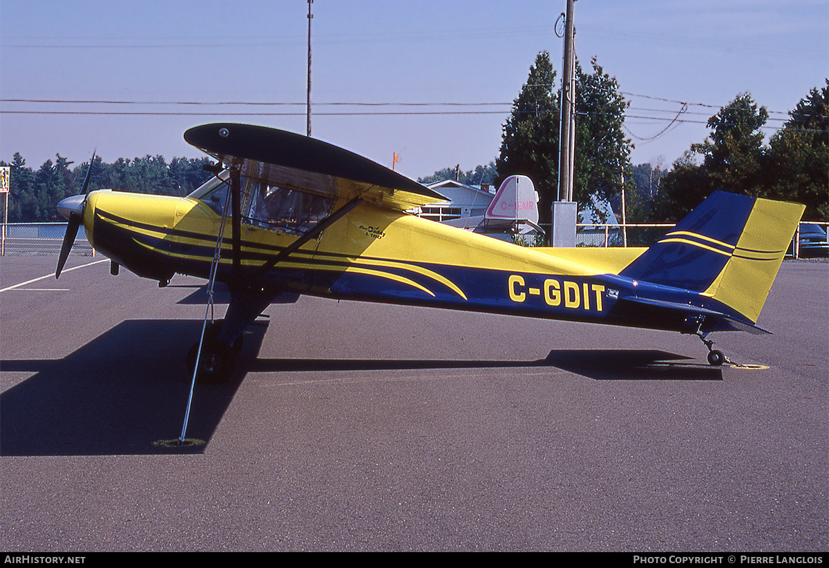 Aircraft Photo of C-GDIT | Delisle Cadi L166 | AirHistory.net #310664