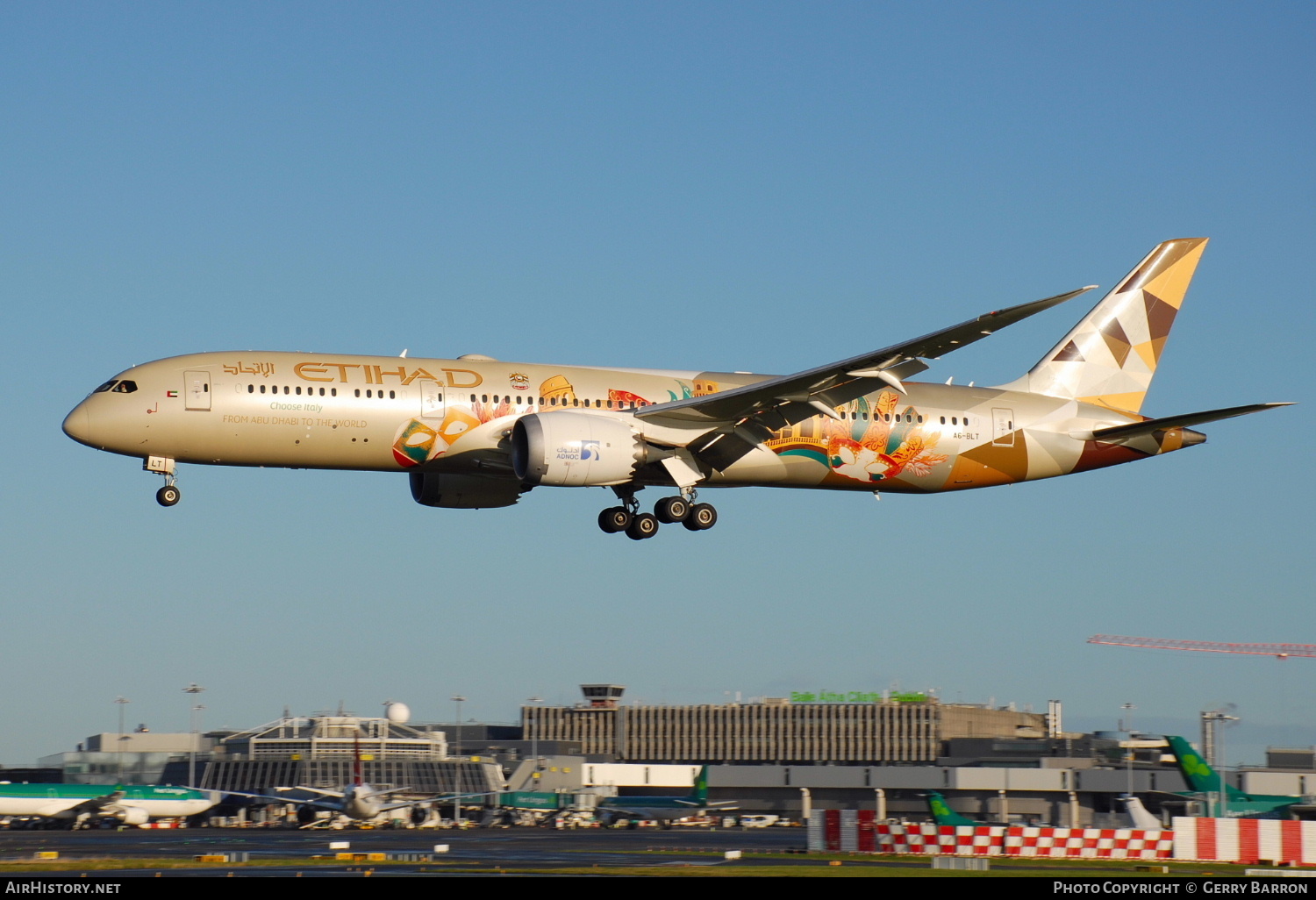 Aircraft Photo of A6-BLT | Boeing 787-9 Dreamliner | Etihad Airways | AirHistory.net #310670
