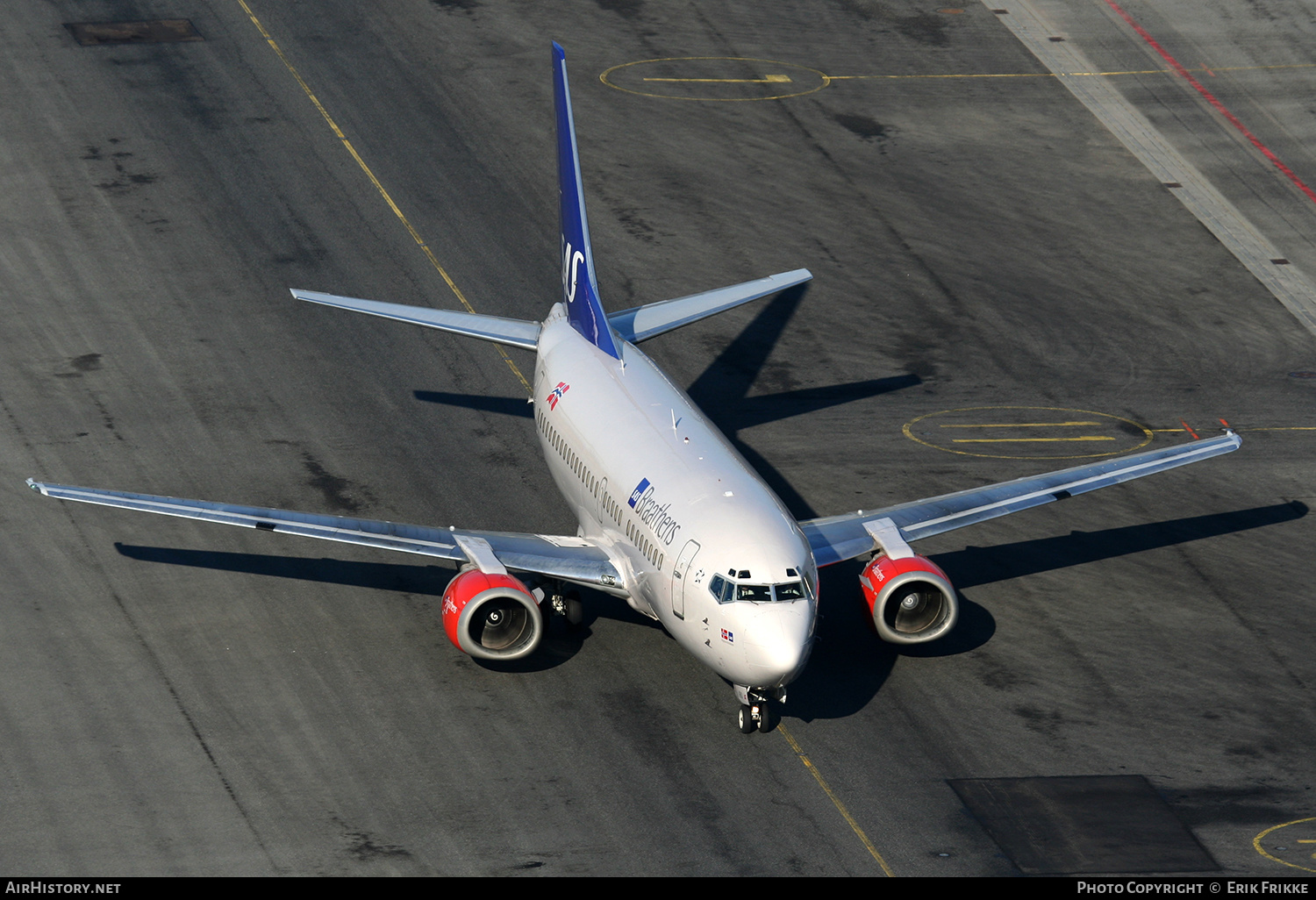 Aircraft Photo of LN-BRO | Boeing 737-505 | SAS Braathens | AirHistory.net #310700