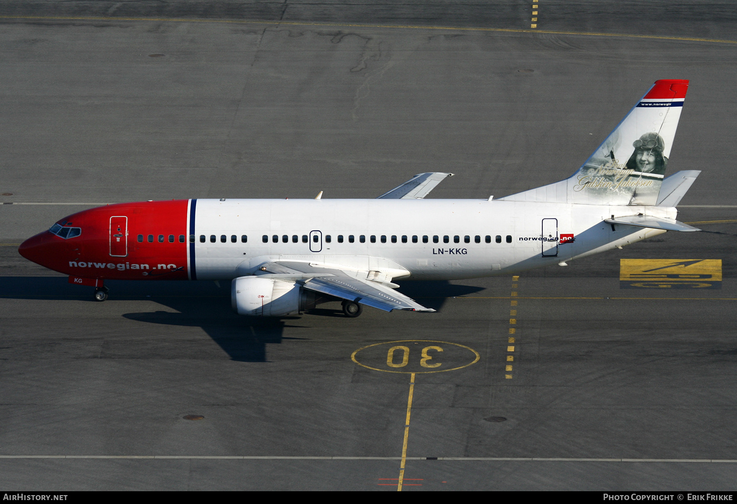 Aircraft Photo of LN-KKG | Boeing 737-3K2 | Norwegian | AirHistory.net #310702