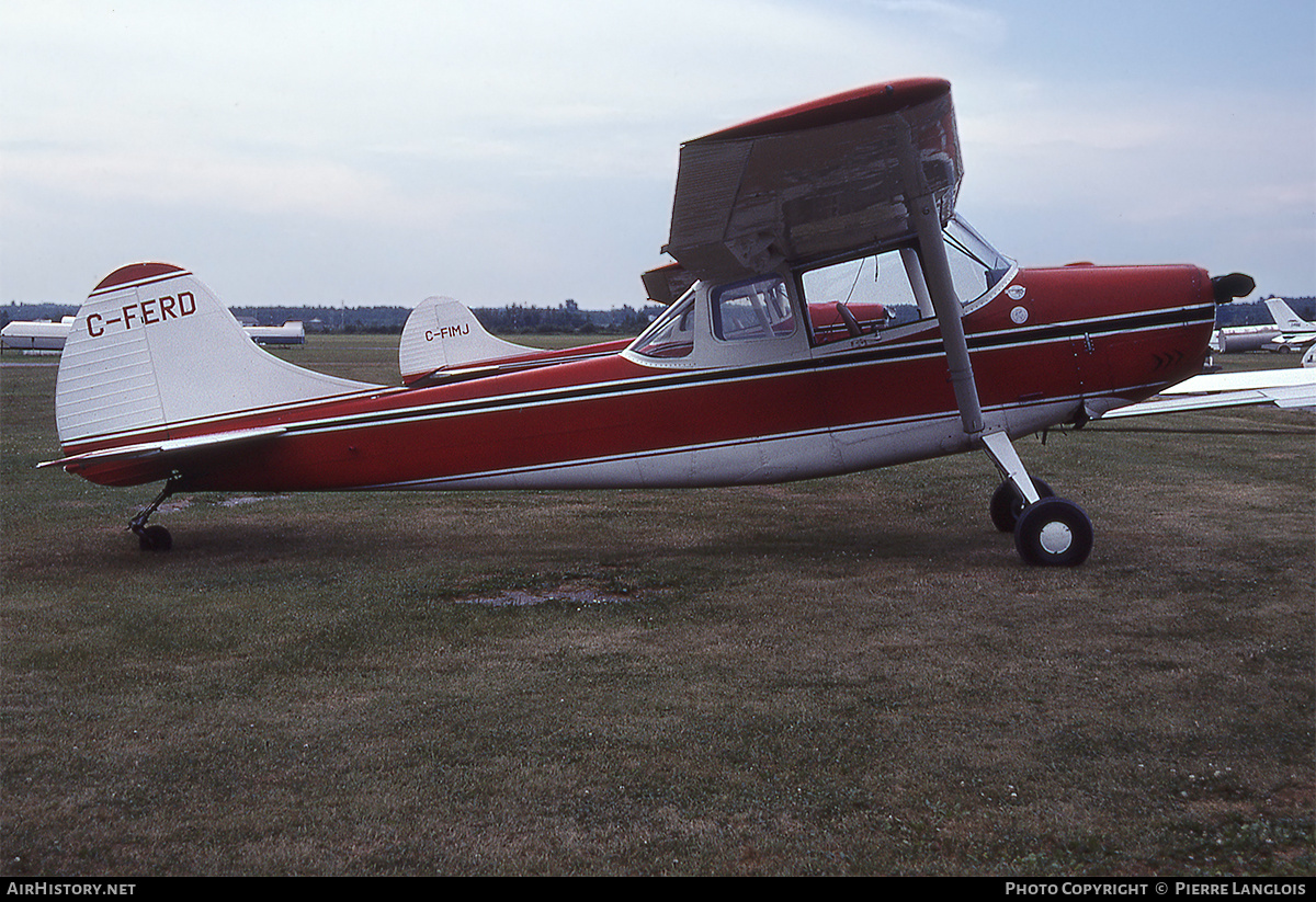 Aircraft Photo of C-FERD | Cessna O-1A Bird Dog (305A/L-19A) | Montreal Soaring Club - Club de Vol à Voile de Montréal | AirHistory.net #310714