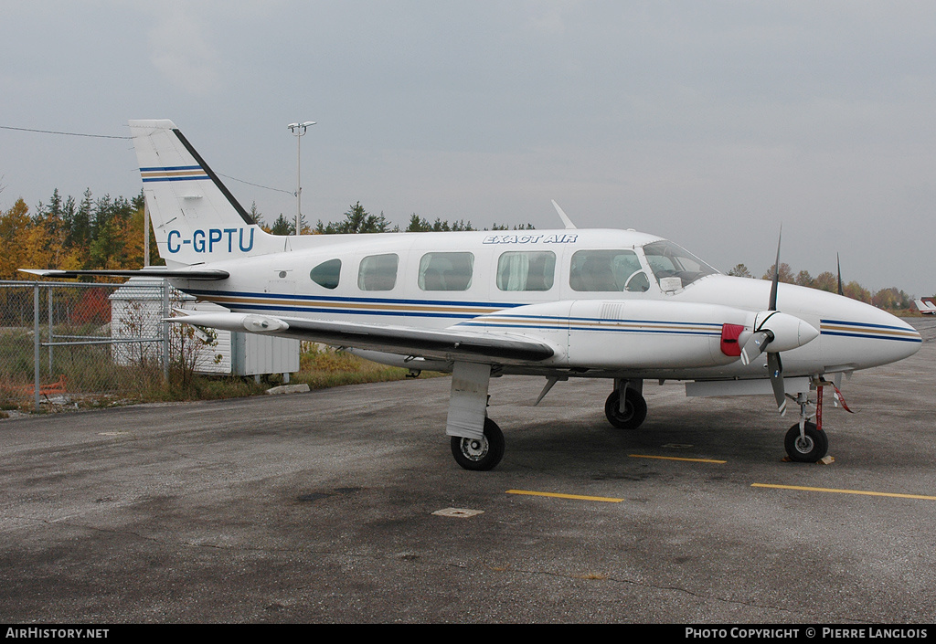 Aircraft Photo of C-GPTU | Piper PA-31-310 Navajo C | Exact Air | AirHistory.net #310728