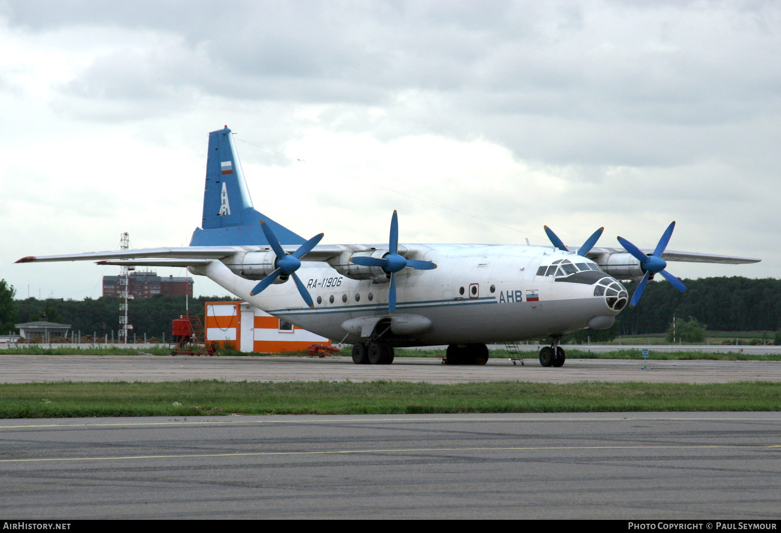 Aircraft Photo of RA-11906 | Antonov An-12AP | Avial NV | AirHistory.net #310731