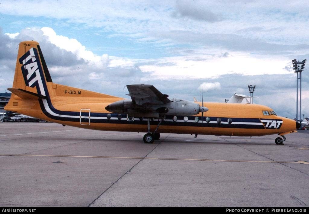 Aircraft Photo of F-GCLM | Fairchild Hiller FH-227B | TAT - Transport Aérien Transrégional | AirHistory.net #310732