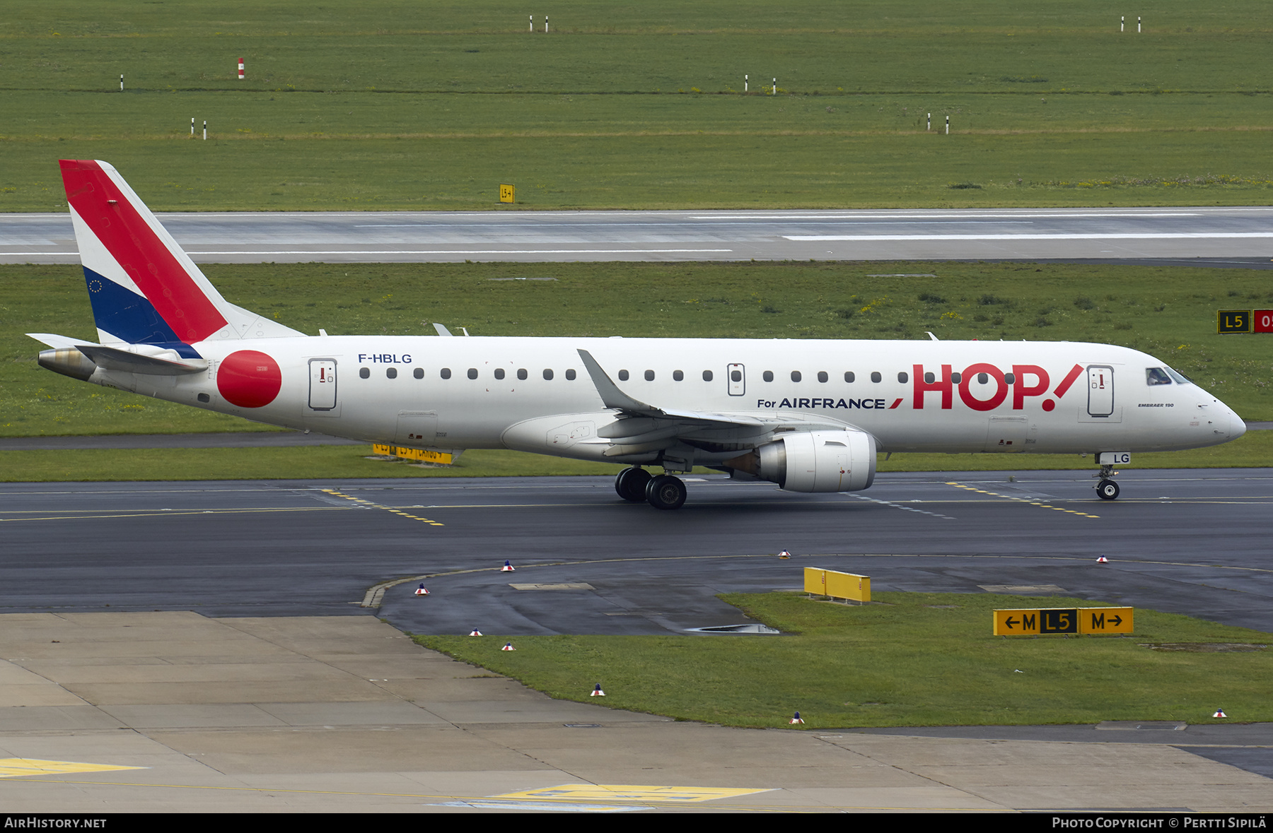 Aircraft Photo of F-HBLG | Embraer 190STD (ERJ-190-100STD) | Hop! | AirHistory.net #310735