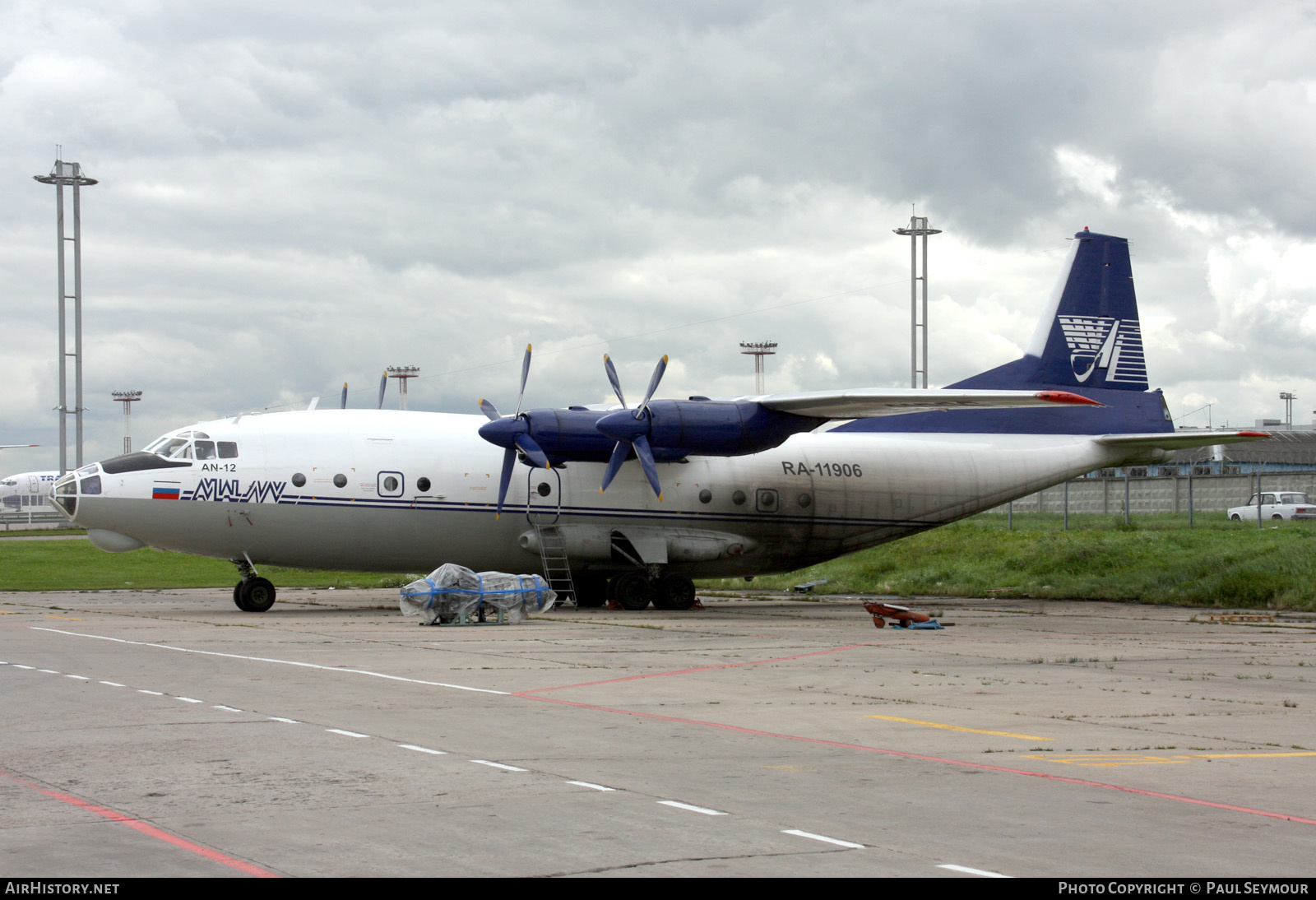 Aircraft Photo of RA-11906 | Antonov An-12AP | Avial NV | AirHistory.net #310739