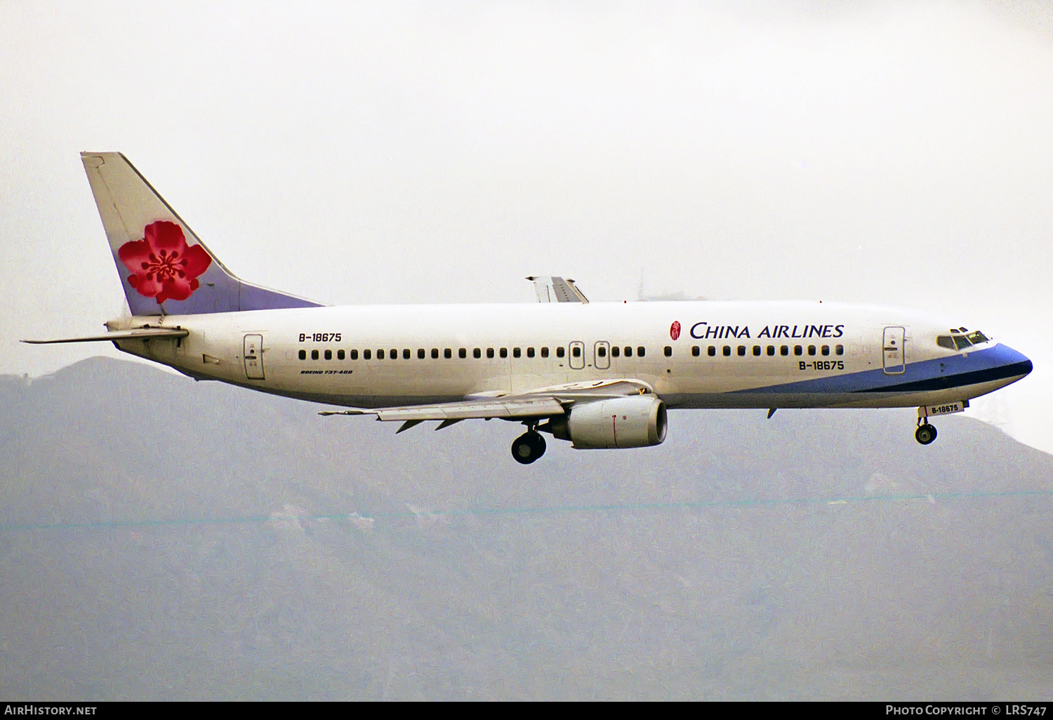 Aircraft Photo of B-18675 | Boeing 737-43Q | China Airlines | AirHistory.net #310742