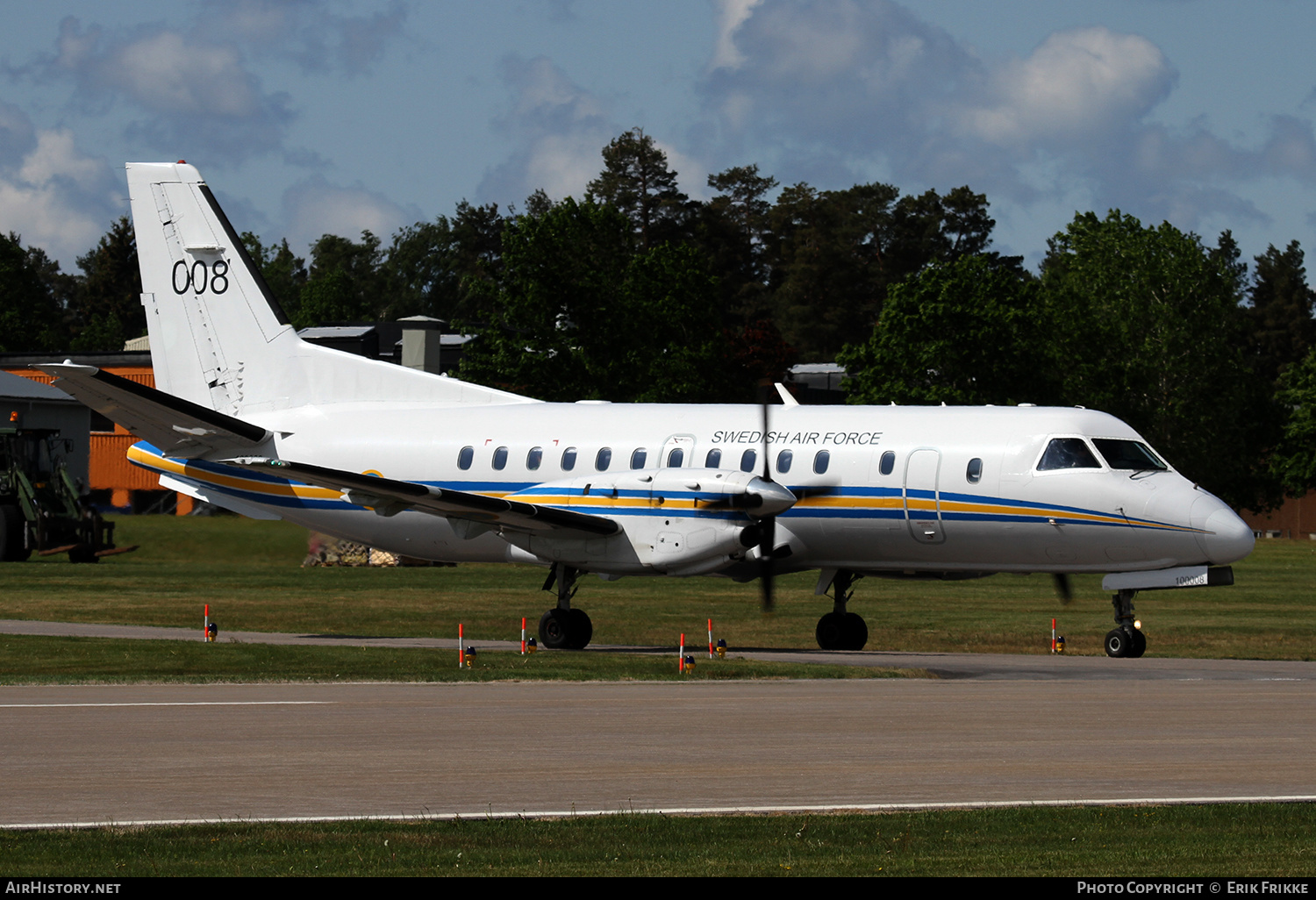 Aircraft Photo of 100008 | Saab Tp100C (340B/Plus) | Sweden - Air Force | AirHistory.net #310744