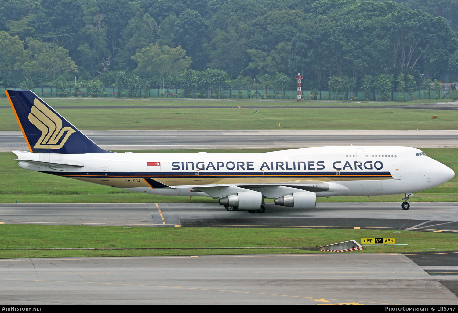 Aircraft Photo of 9V-SCA | Boeing 747-412(BCF) | Singapore Airlines Cargo | AirHistory.net #310775