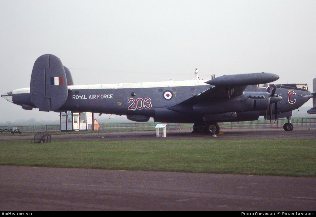 Aircraft Photo of XF708 | Avro 716 Shackleton MR3/3 | UK - Air Force | AirHistory.net #310781
