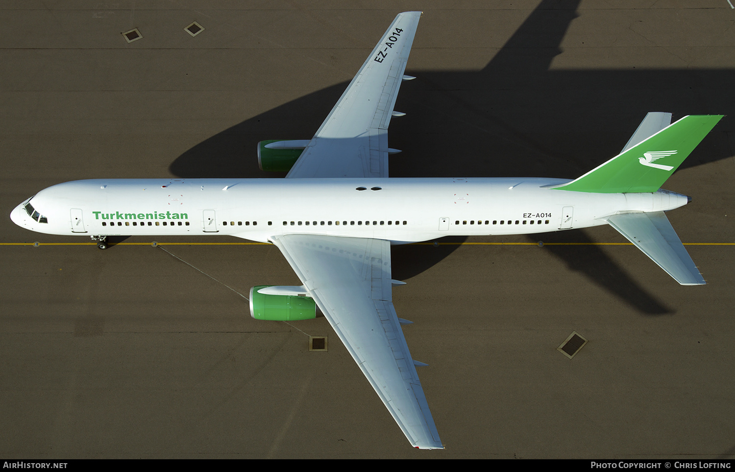 Aircraft Photo of EZ-A014 | Boeing 757-22K | Turkmenistan Airlines | AirHistory.net #310808
