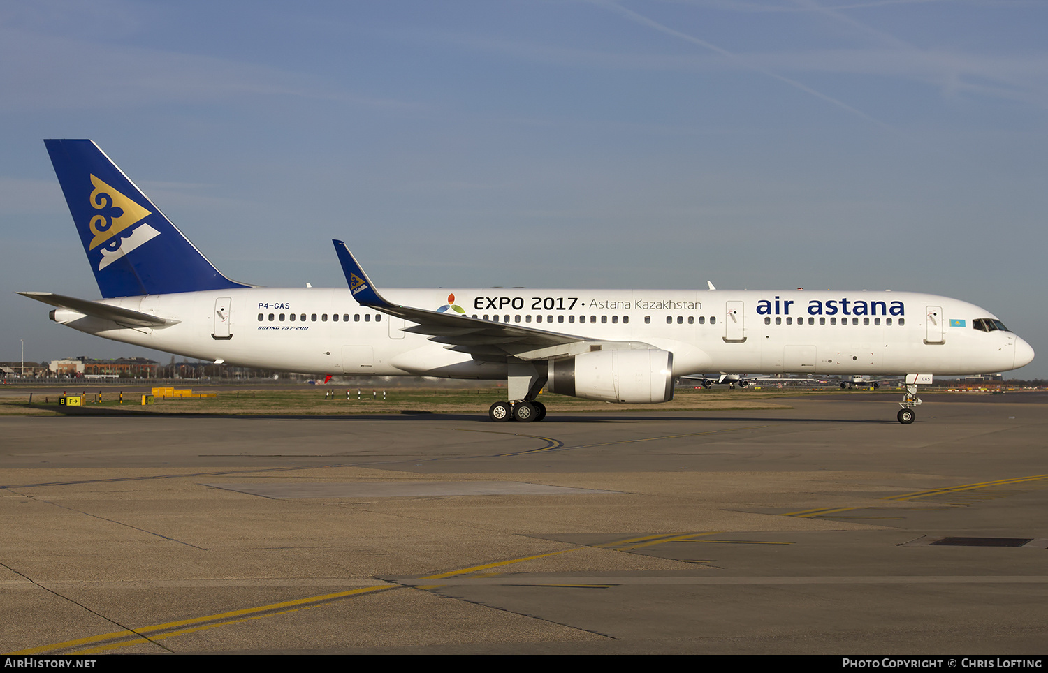 Aircraft Photo of P4-GAS | Boeing 757-2G5 | Air Astana | AirHistory.net #310821