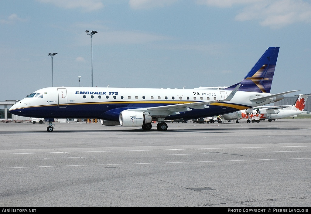 Aircraft Photo of PP-XJG | Embraer 175LR (ERJ-170-200LR) | Embraer | AirHistory.net #310823