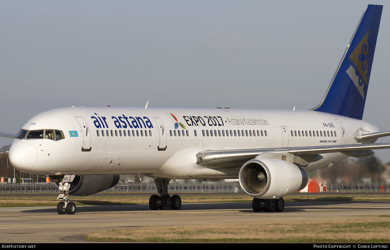 Aircraft Photo of P4-GAS | Boeing 757-2G5 | Air Astana | AirHistory.net #310830