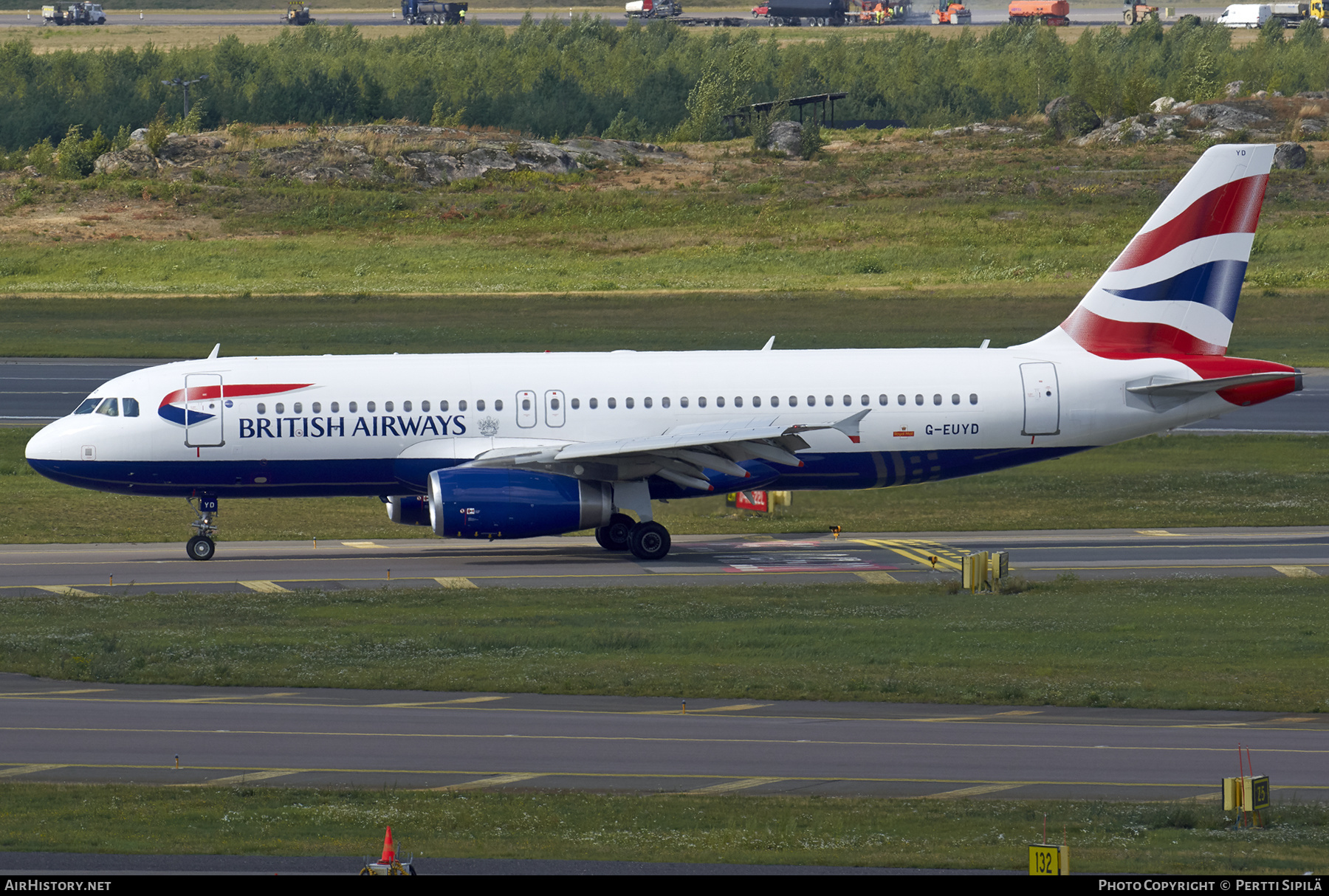 Aircraft Photo of G-EUYD | Airbus A320-232 | British Airways | AirHistory.net #310837