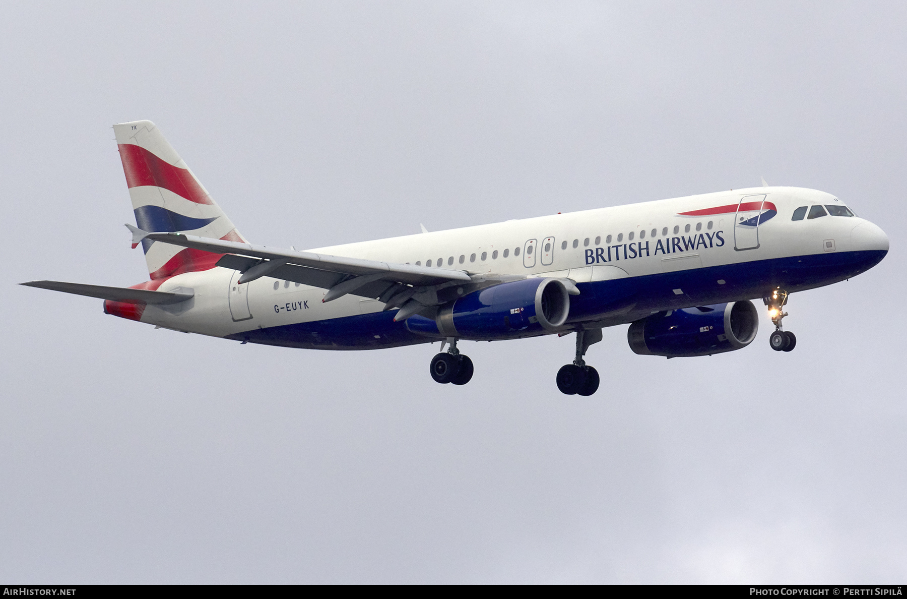 Aircraft Photo of G-EUYK | Airbus A320-232 | British Airways | AirHistory.net #310839