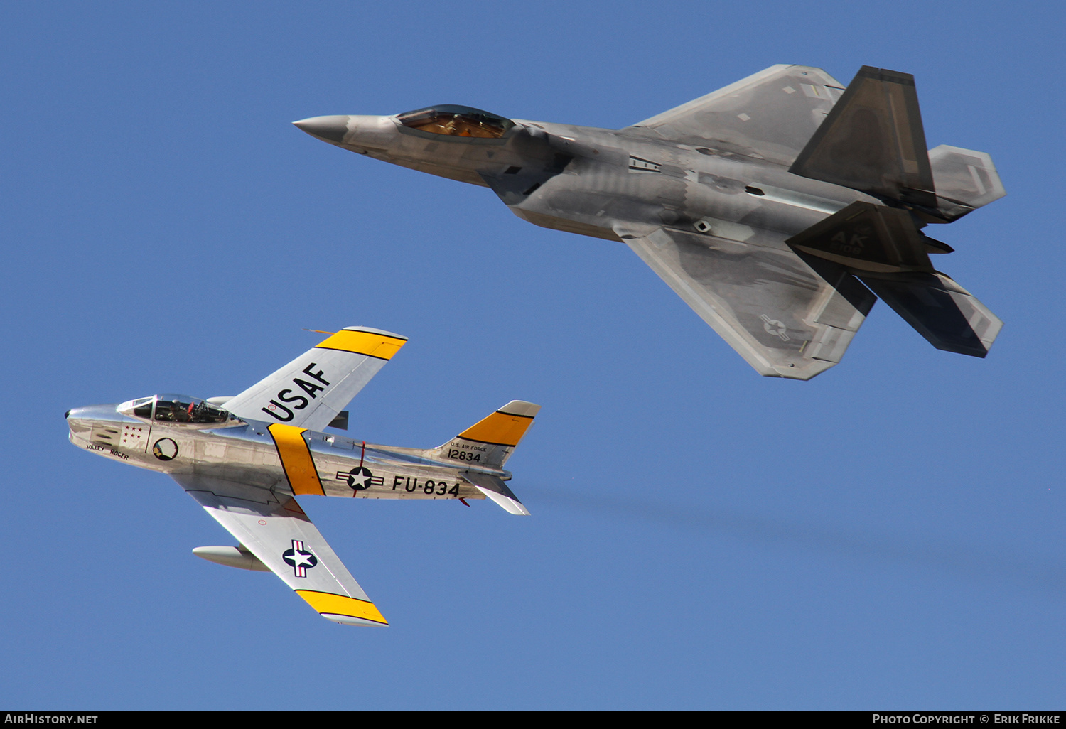 Aircraft Photo of N186AM / NX186AM / 12834 | North American F-86F Sabre | USA - Air Force | AirHistory.net #310843