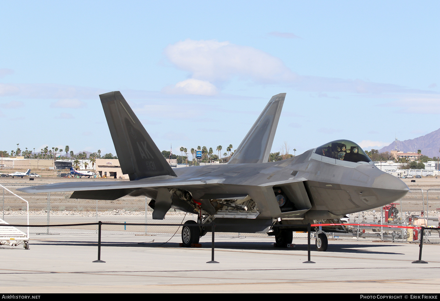 Aircraft Photo of 07-4131 / AF07-131 | Lockheed Martin F-22A Raptor | USA - Air Force | AirHistory.net #310847