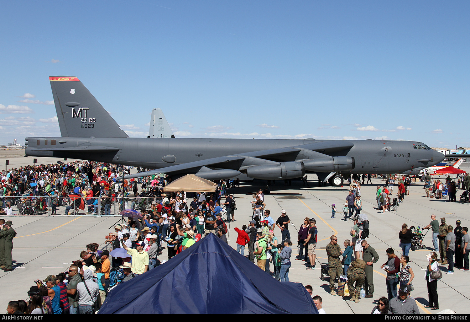 Aircraft Photo of 60-0023 / 60-023 | Boeing B-52H Stratofortress | USA - Air Force | AirHistory.net #310851
