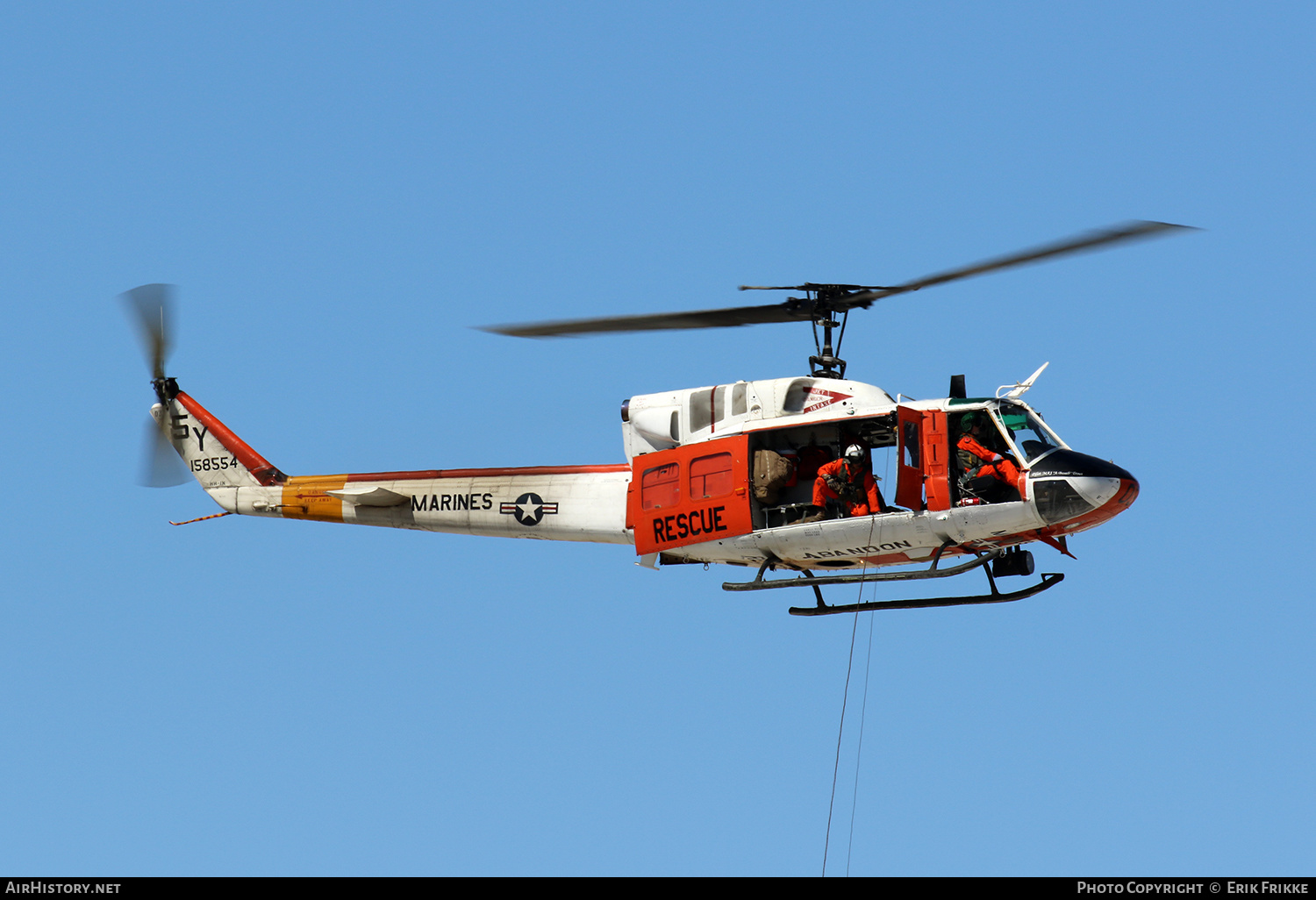 Aircraft Photo of 158554 | Bell HH-1N Iroquois | AirHistory.net #310865