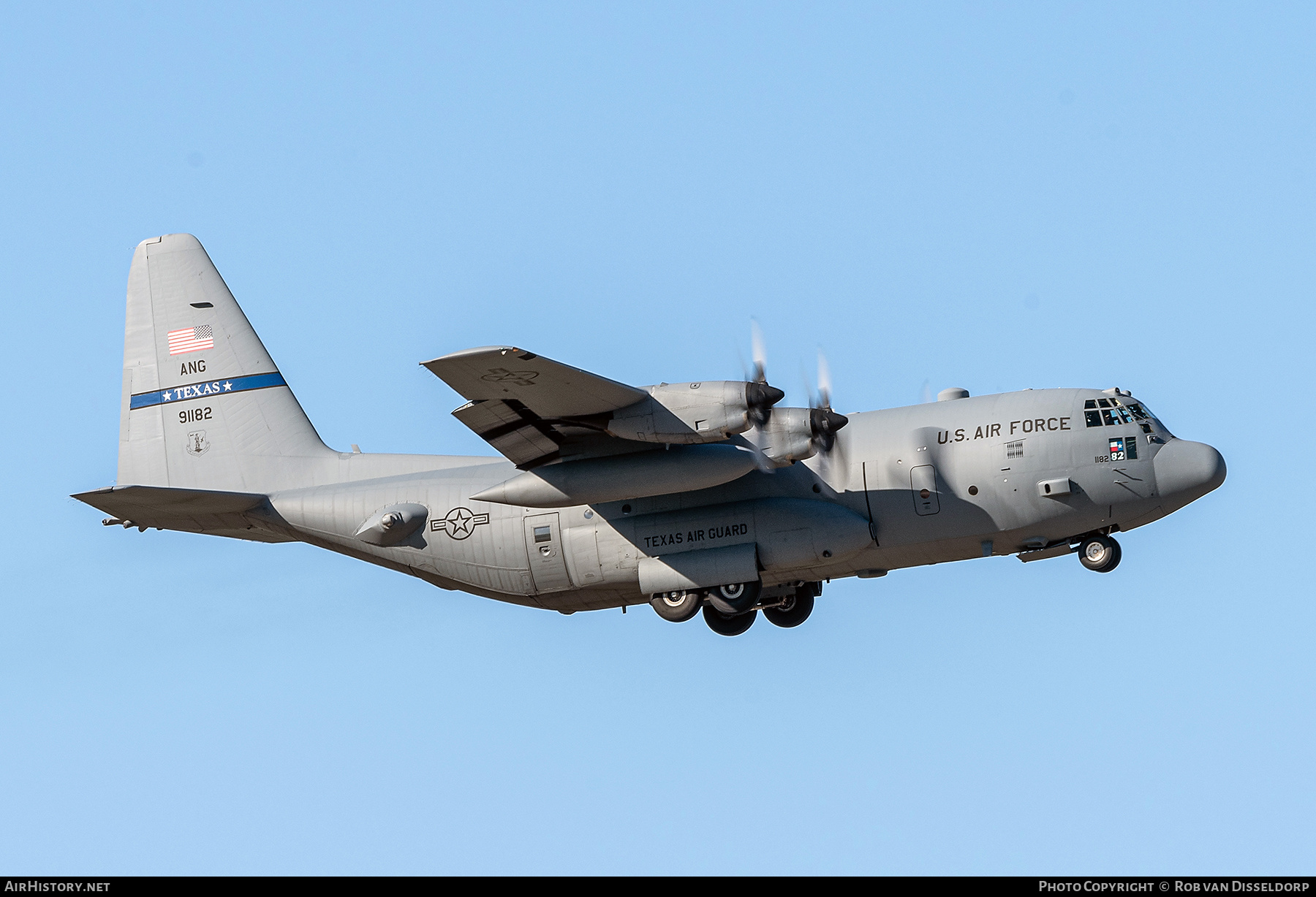 Aircraft Photo of 89-1182 / 91182 | Lockheed C-130H Hercules | USA - Air Force | AirHistory.net #310866