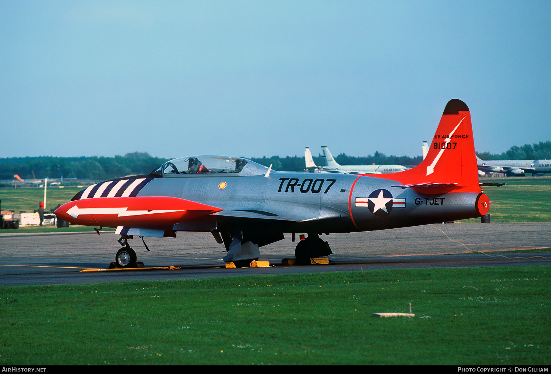 Aircraft Photo of G-TJET / 91007 | Lockheed T-33A | USA - Air Force | AirHistory.net #310870